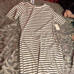 striped dress